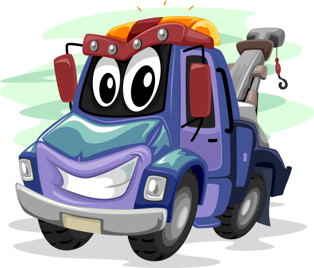 吉祥物拖车图片下载