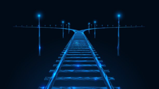 铁路交换。图片下载