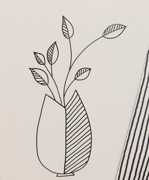 抽象线条艺术和帕特尔色彩背景图片下载