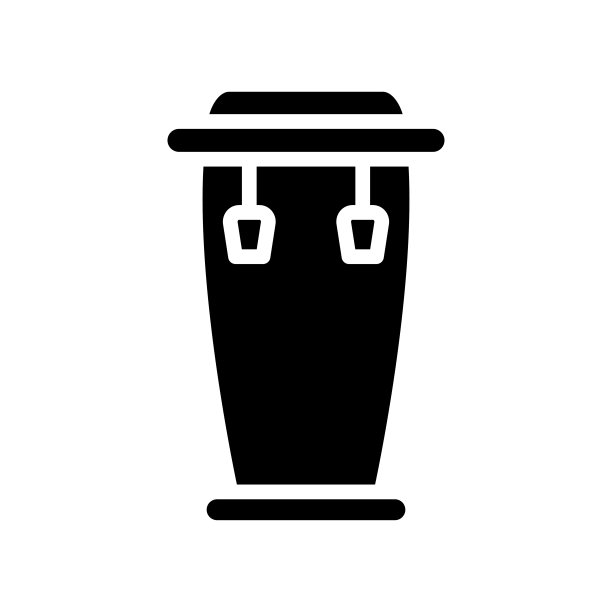 小提琴图标矢量设计模板图片下载