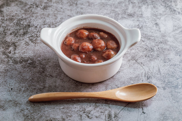 韩国甜红豆粥，Danpat juk图片下载