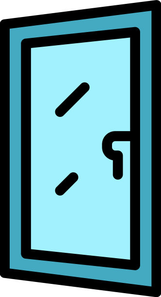 现代窗口图标颜色轮廓图片下载