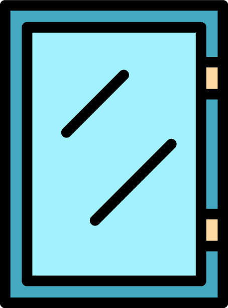 整个窗口图标颜色轮廓图片下载
