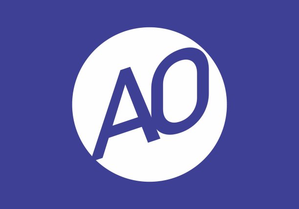 AO首字母设计形状良好图片下载