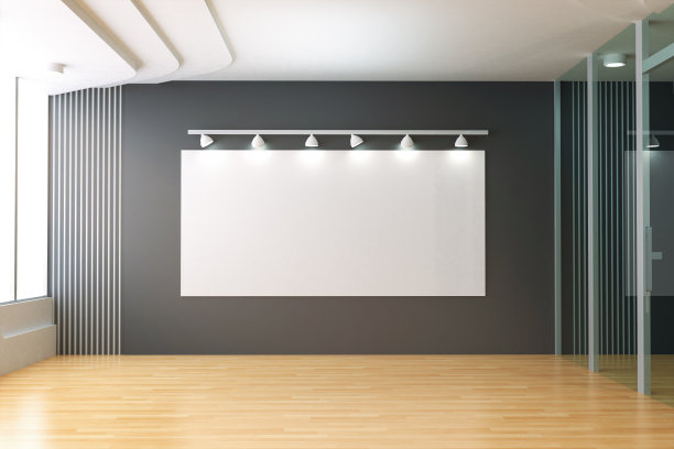 空出的办公空间或工作区图片下载