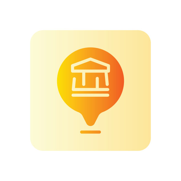 白色背景上孤立的罗马头盔渐变图标图片下载