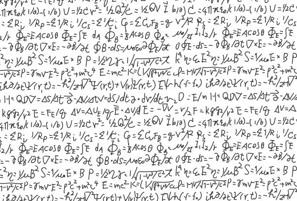 黑板背景材料与深奥的数学公式图片下载