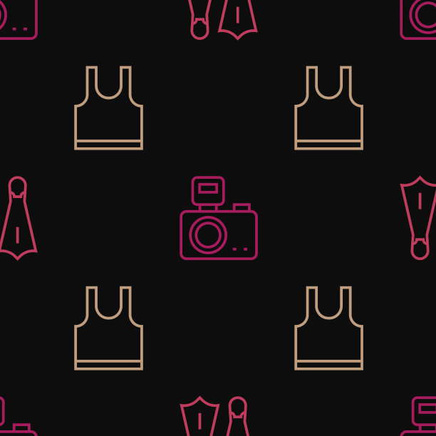 为无袖游泳裤套线橡胶鳍图片下载