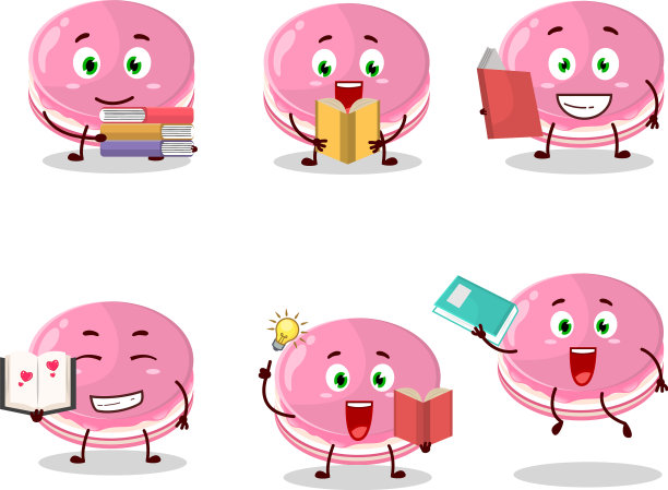 草莓铜锣烧卡通图片图片下载