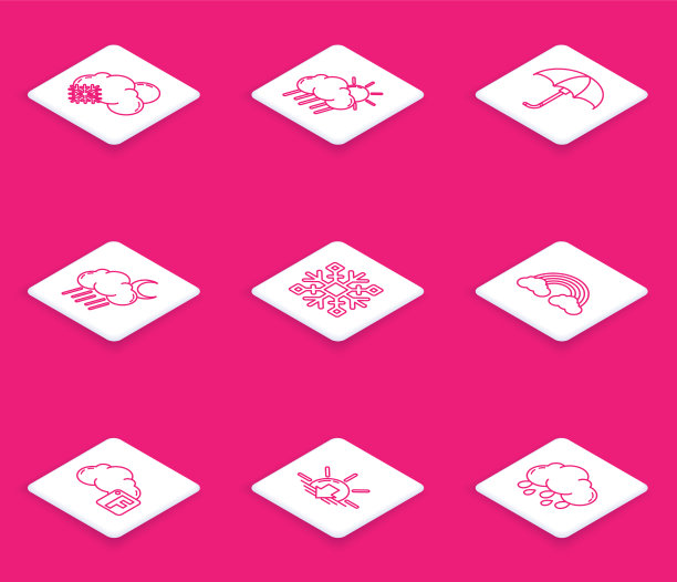 集线云与雪与太阳雨的经典图片下载