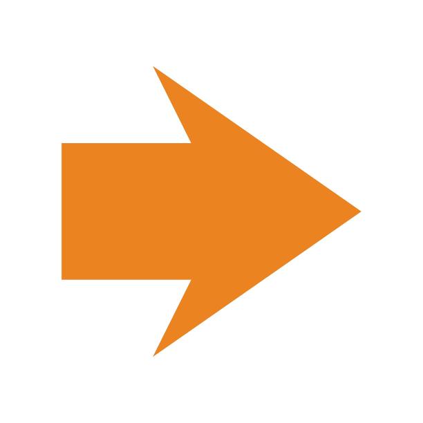 向右右边橙色箭头指示方向图片下载