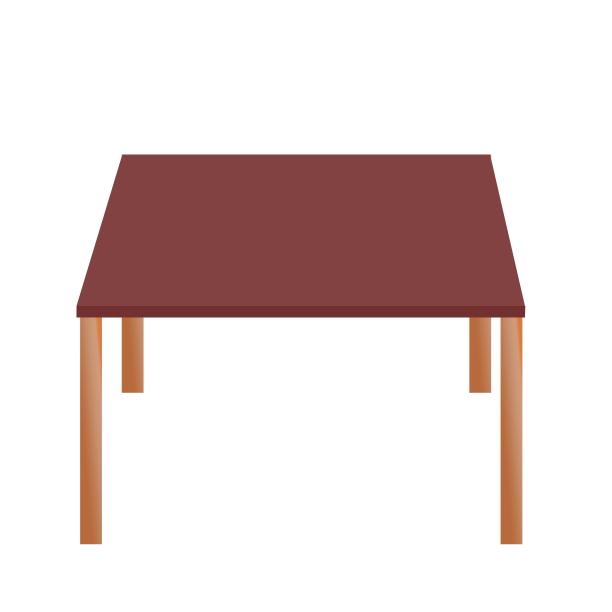 桌子庄正端庄摆放物品图片下载