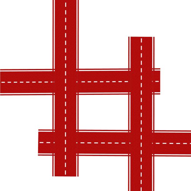 简约跑道赛道红色道路图片下载