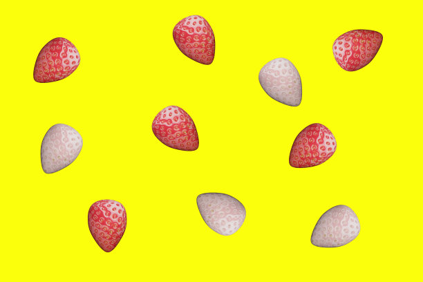 草莓背景。背景材料图片下载