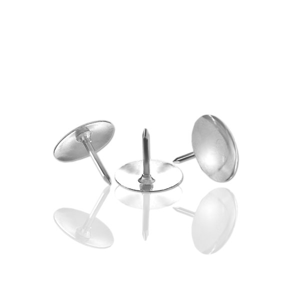 文具按钮，组，金属，面板，在白色背景上。图片下载