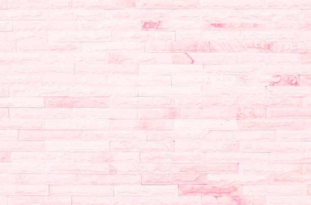 空粉色砖墙纹理背景在卧室里显得可爱。砖砌石砌内饰，岩石旧净混凝土网格不平整抽象风化砖设计，水平建筑墙纸。图片下载