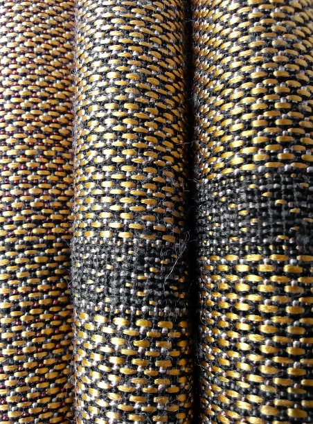 黄色席子卷带粗织带图片下载