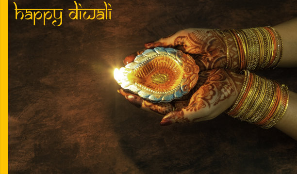 排灯节背景内容图片下载