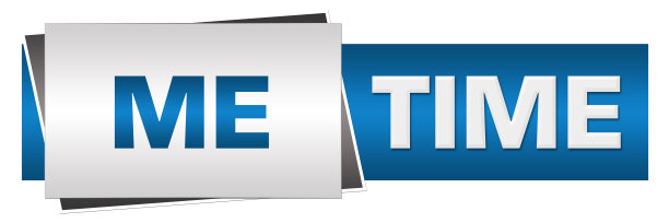 我时间蓝灰色水平图片下载