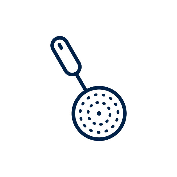 燕鸥类图标。槽勺象形图孤立在白色，彩色，透明的背景。矢量图标的形状。撇脂器是简单的象征符号。图片下载