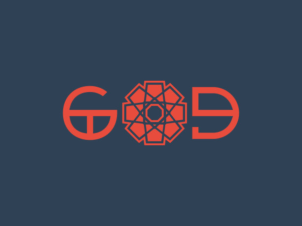 亚洲宗教海报与上帝标题设计图片下载