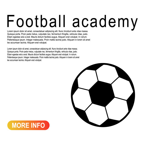 足球模板，足球符号，单目标孤立设计矢量插图，网页游戏对象图片下载