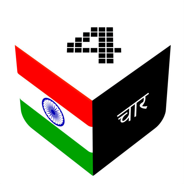 印度语中的数字符号0-9图片下载