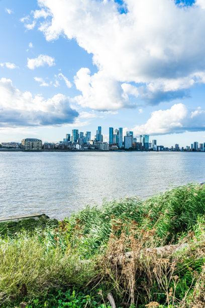 伦敦城市天际线，英国图片下载