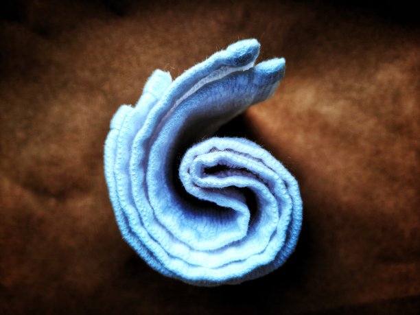 白毛巾背景。图片下载