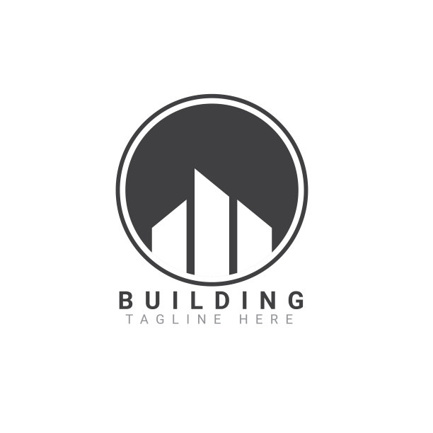 建筑设计矢量，建筑元素设计模板图片下载