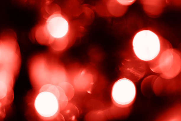 模糊灯光红色背景图片下载