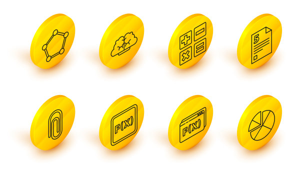 设线算盘几何图形五角形棱镜图片下载