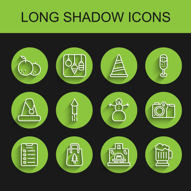 制定新年目标，列出圣诞购物清单图片下载