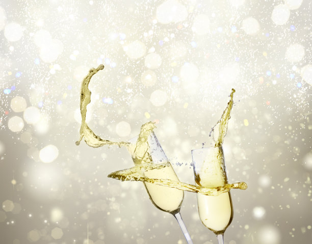 两杯香槟图片下载