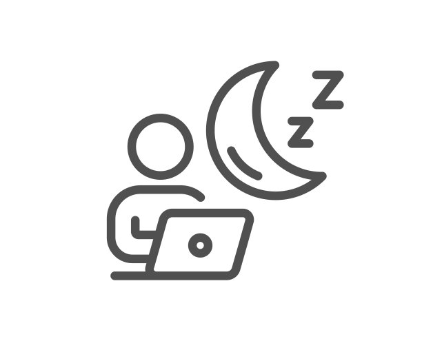 夜班线图标在线失眠标志图片下载