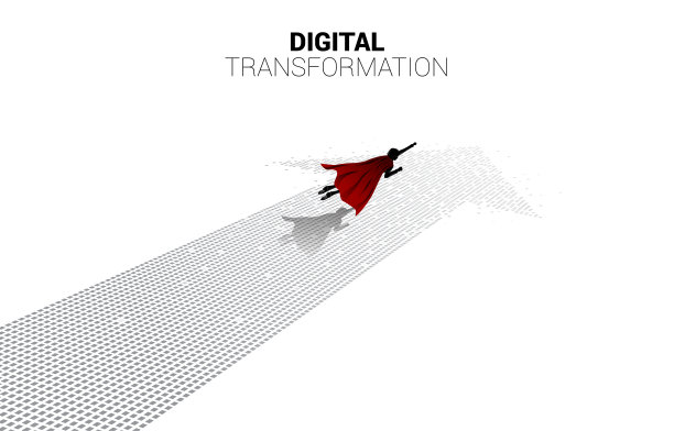 在箭头像素上飞行的轮廓。图片下载