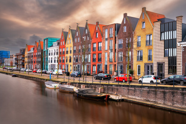 Vathorst, Amersfoort，荷兰城市景观图片下载