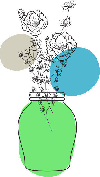 花圈植物安排装饰装饰品保存日期邀请图片下载