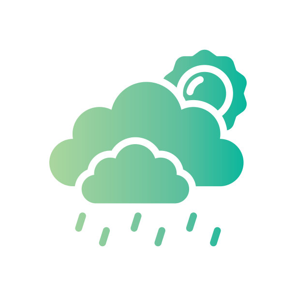 雨梯度图标图片下载
