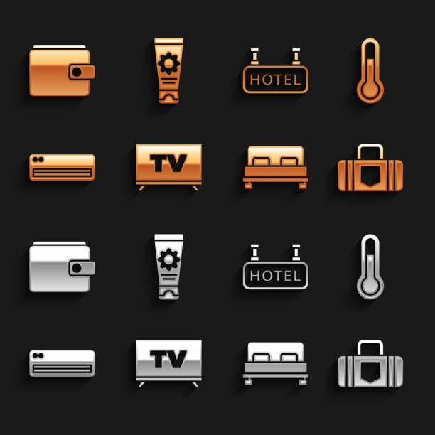 设置智能电视气象温度计手提箱图片下载