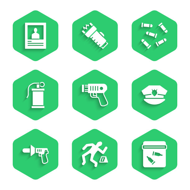 警方设置电击犯罪现场证据图片下载