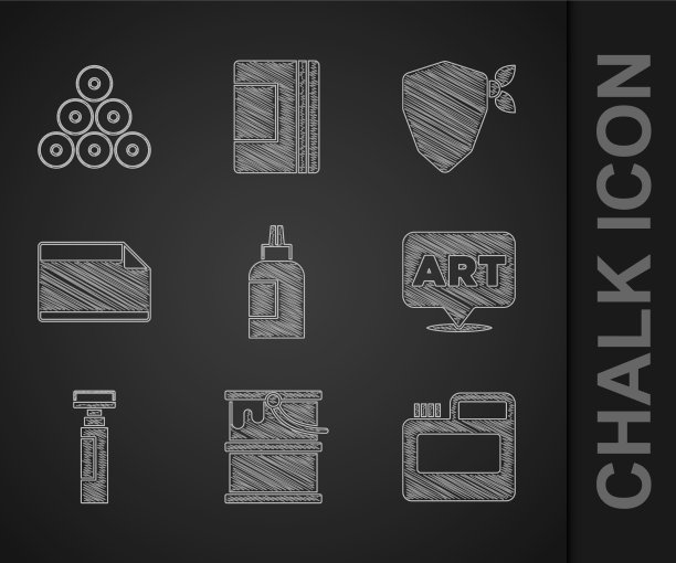 画水粉画罐染料桶演讲图片下载