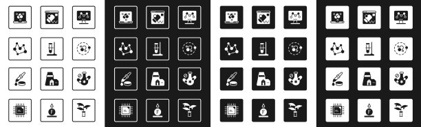 将基因工程试管烧瓶放在架子上图片下载