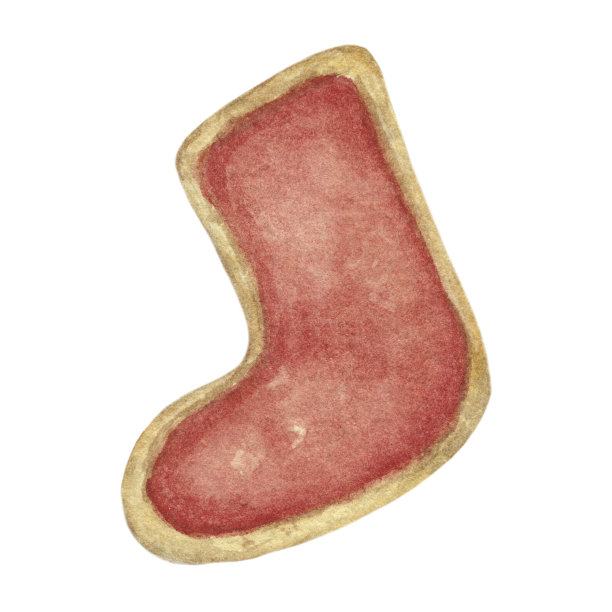 圣诞果酱靴形饼干图片下载