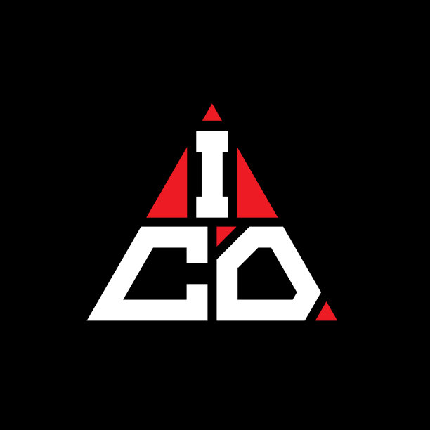 Ico三角形字母标志设计用三角形图片下载