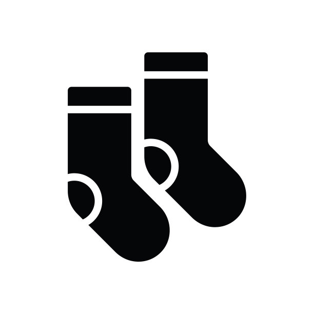 袜子字形图标图片下载
