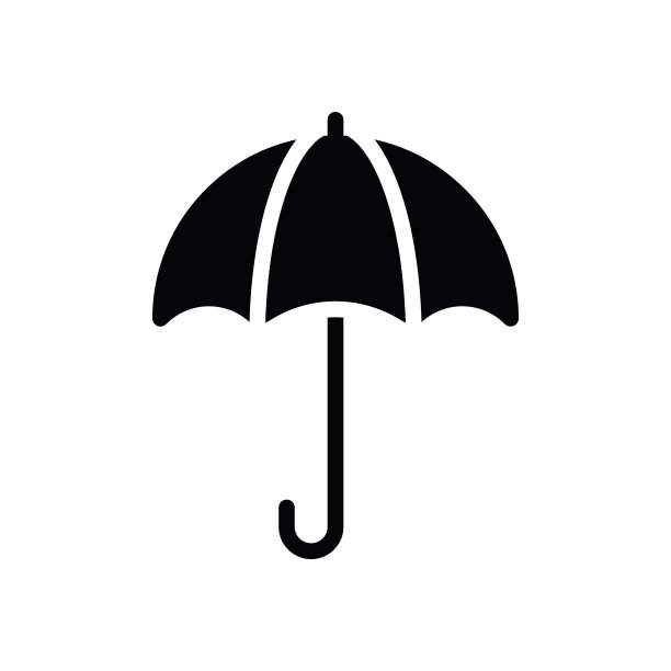 雨伞标志图标图片下载