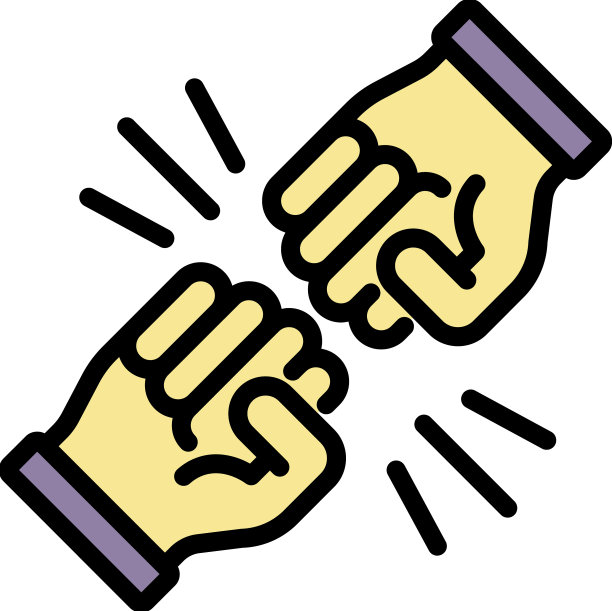 家庭没有种族主义图标颜色大纲图片下载