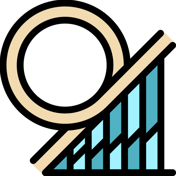 过山车建筑图标颜色轮廓图片下载