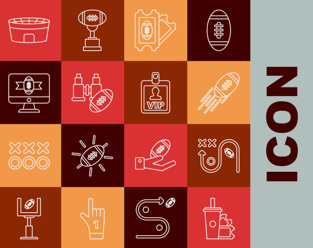 排队美式足球门票和纸玻璃图片下载